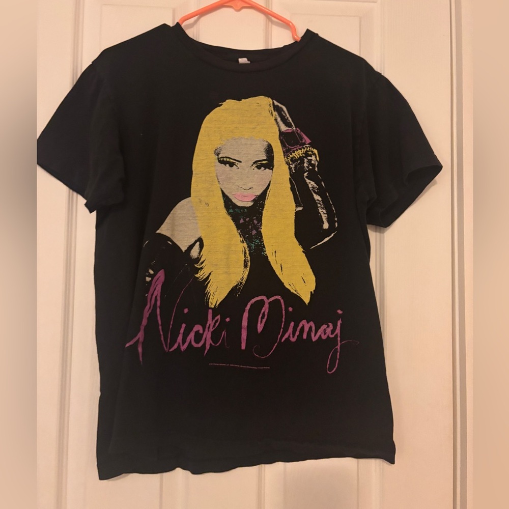 Black Nicki Minaj 2012 World Tour Tee